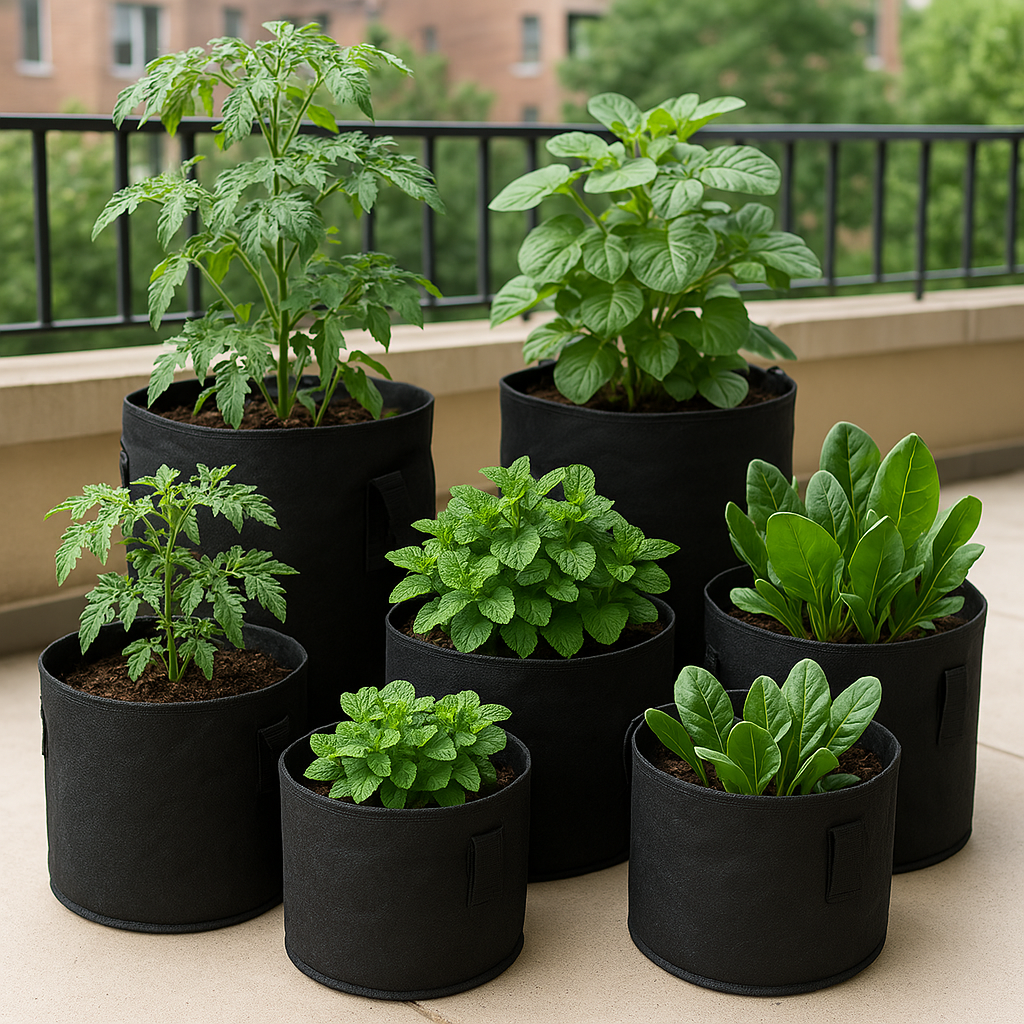 Grow Bag Sizes for Vegetables